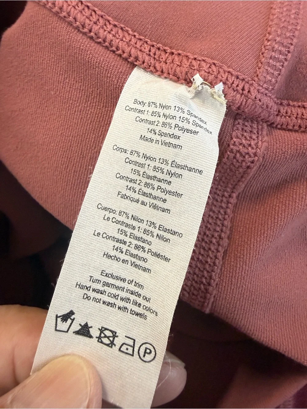 Alo Yoga Women’s Size Small Pull On Luxe Sheila Leggings Mesh Velvet Accents